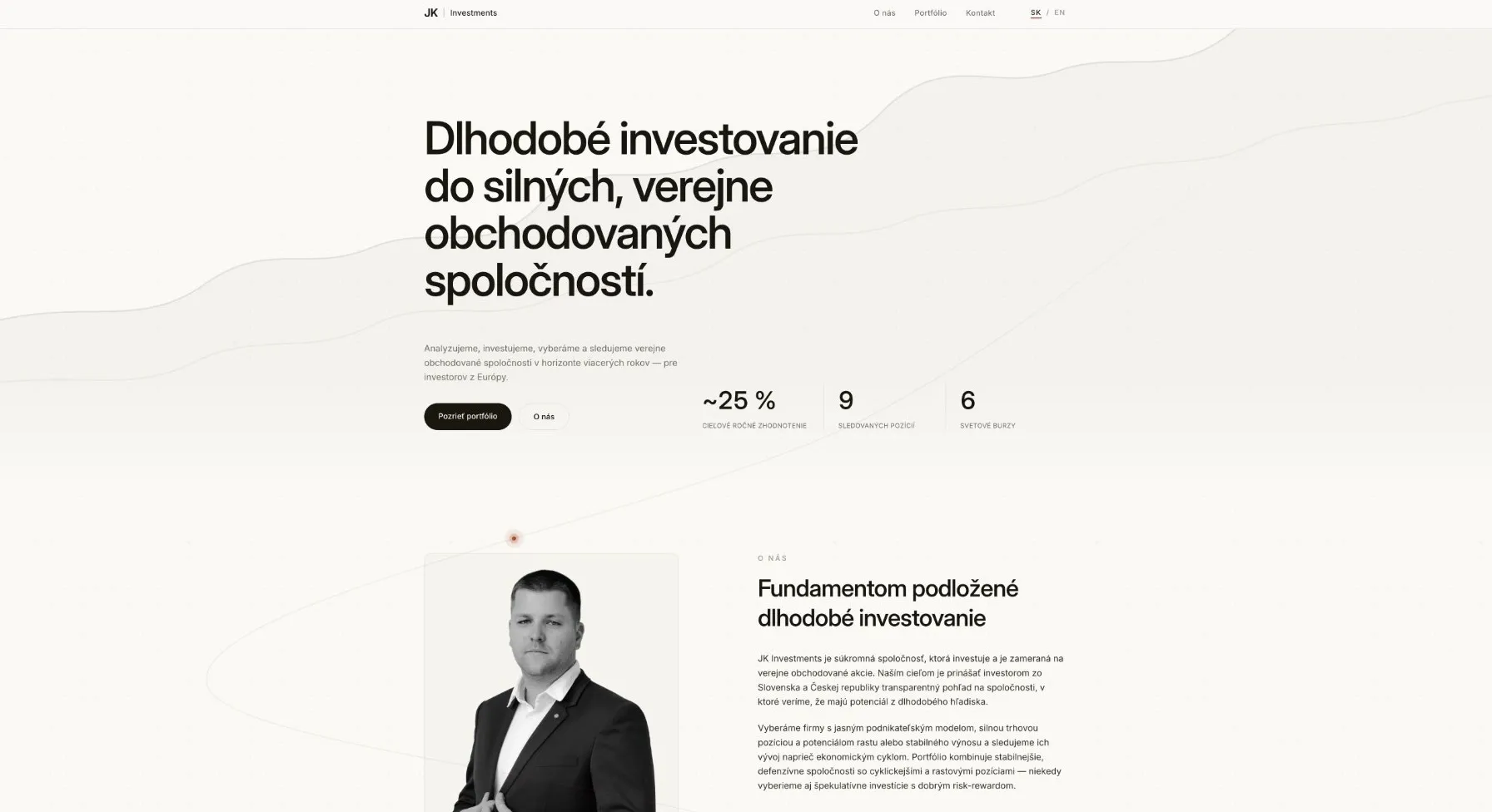 JK Investments — Investment research · SK